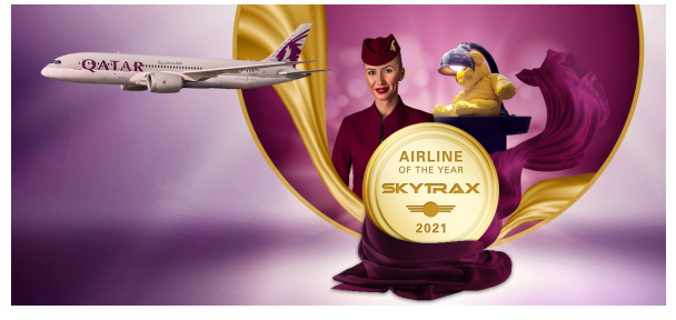 卡塔尔航空被Skytrax